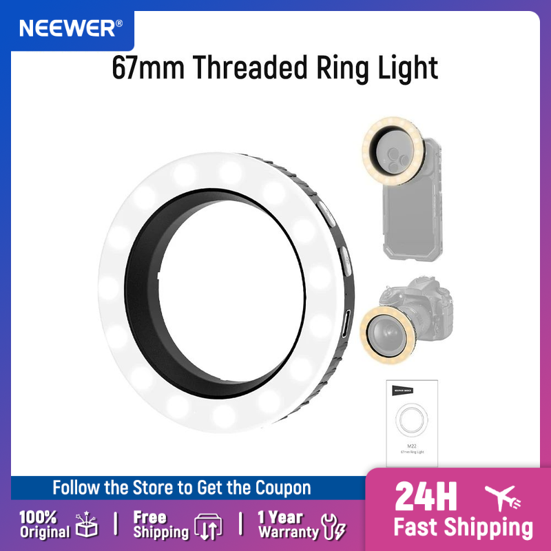 NEEWER Basics 67mm Threaded Ri - Phone Cases Video ulasan dan harga
