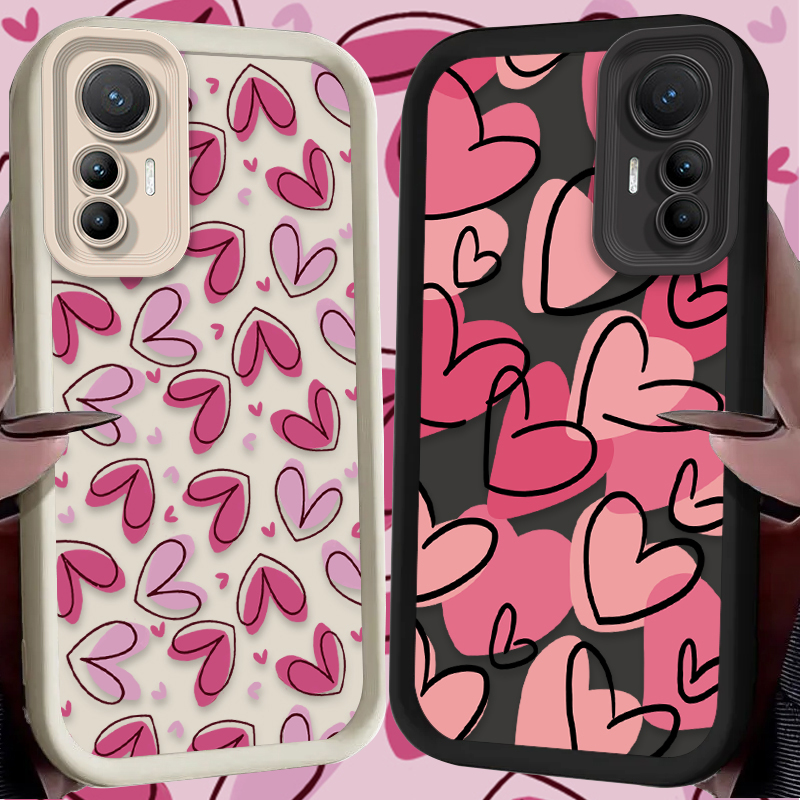 Cute Pink Love Heart Phone Cas - Phone Cases Xiaomi 14T ulasan dan harga