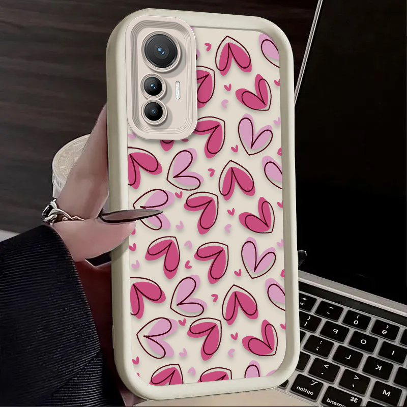Cute Pink Love Heart Phone Cas - Phone Cases Xiaomi 14T ulasan dan harga