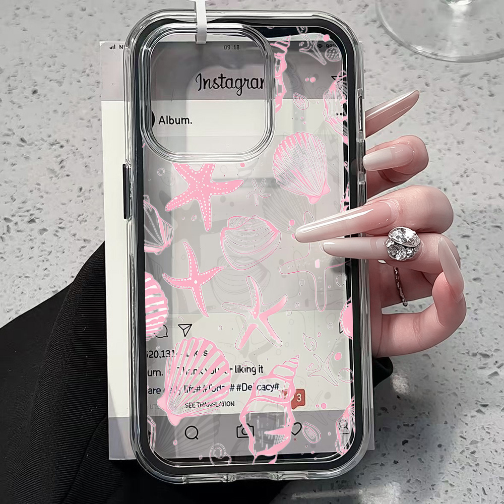 Summer Pink Seashell Clear Pho - Phone Cases Otterbox ulasan dan harga