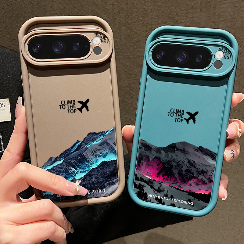 Airplane Snow Mountain Pattern - Phone Cases Google Pixel 10 ulasan dan harga