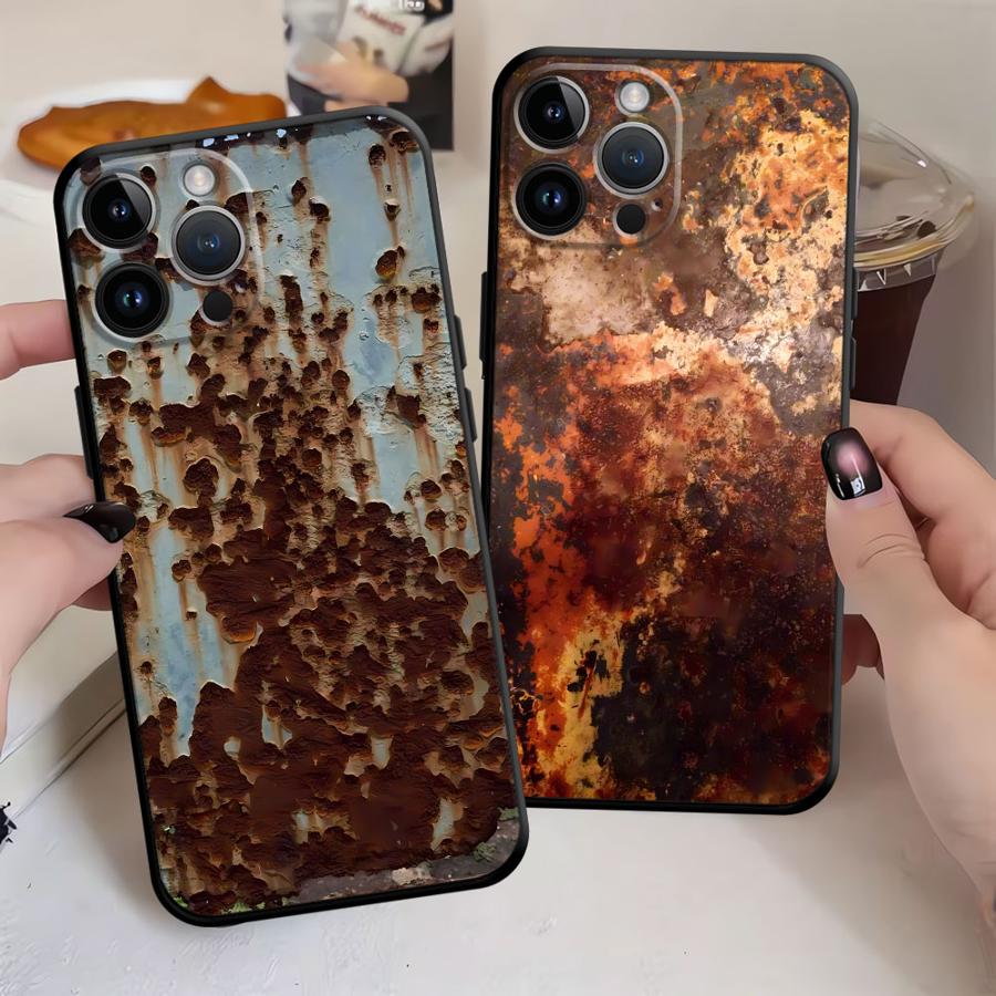 Retro Rust Design Case for iPh - Phone Cases Designer ulasan dan harga
