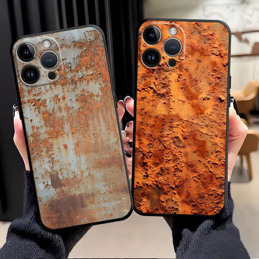 Retro Rust Design Case for iPh - Phone Cases Designer ulasan dan harga