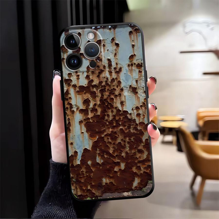 Retro Rust Design Case for iPh - Phone Cases Designer ulasan dan harga