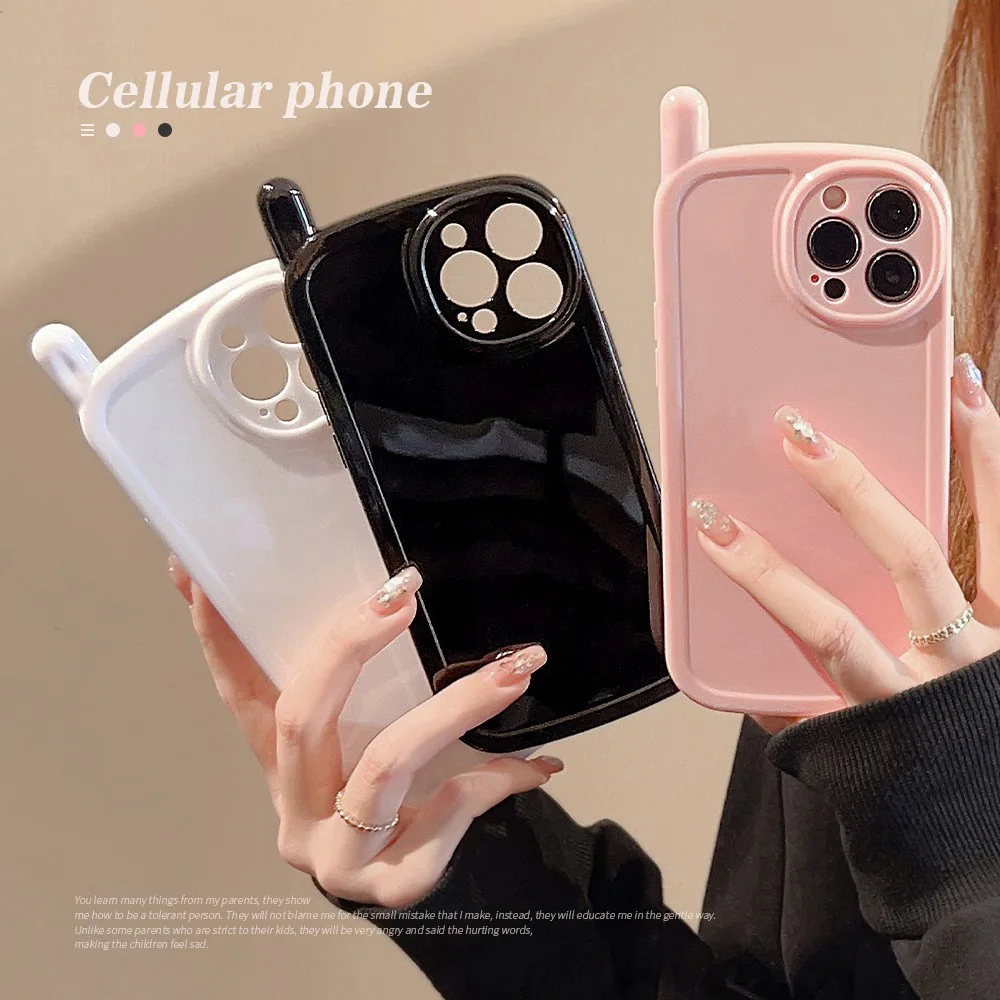 Korean Solid Colors Antenna De - Phone Cases Designer ulasan dan harga
