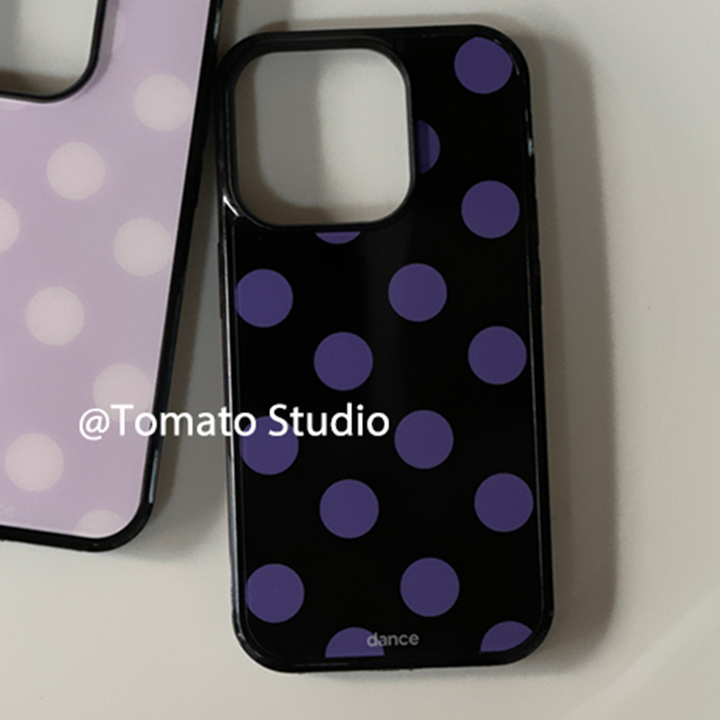 Korean Ins Fashion Purple Polk - Phone Cases Trending ulasan dan harga