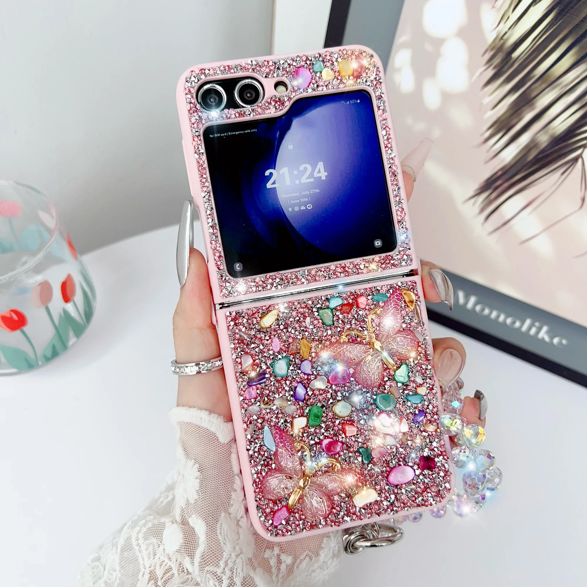 Luxury Glitter Phone Case For  - Phone Cases With Straps ulasan dan harga