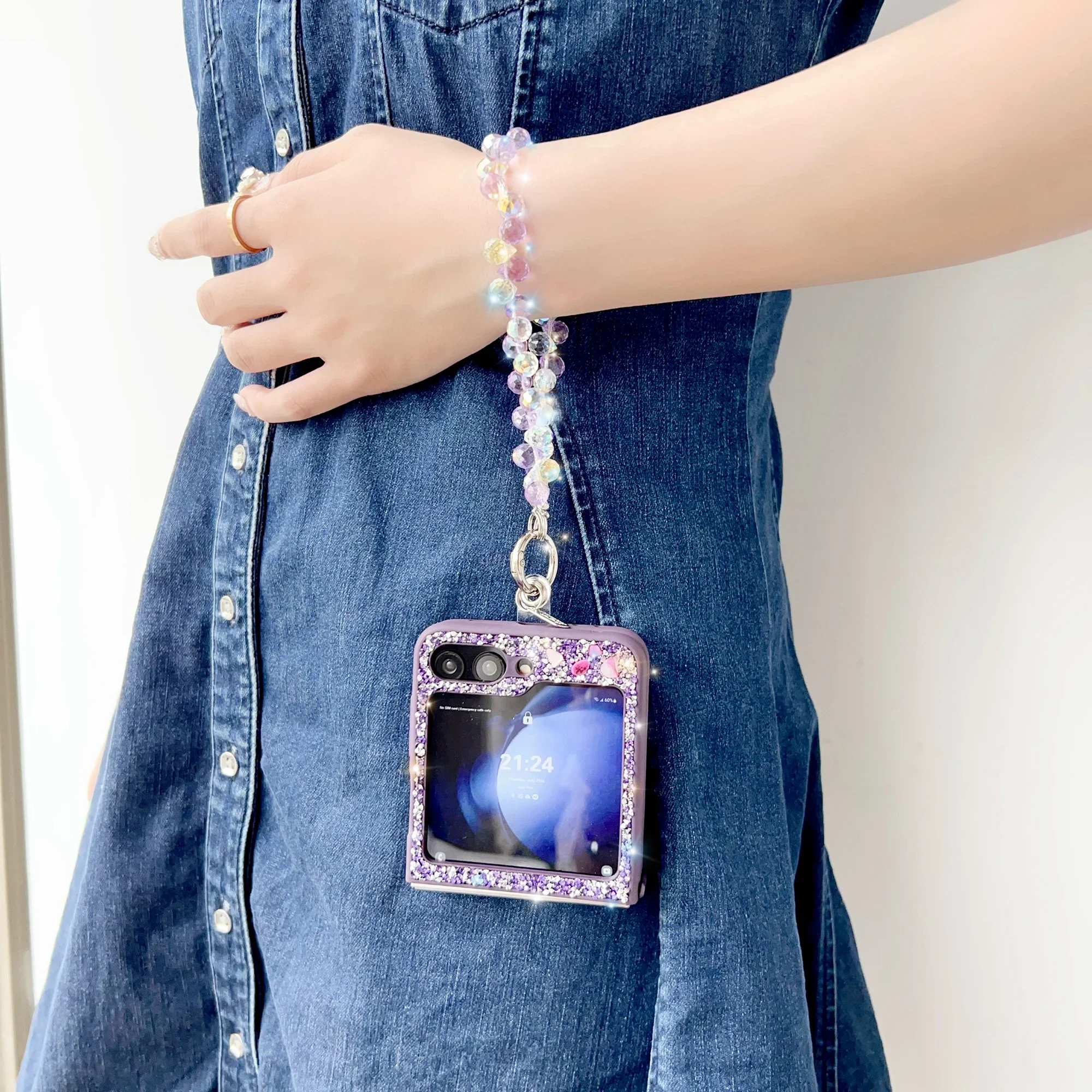 Luxury Glitter Phone Case For  - Phone Cases With Straps ulasan dan harga