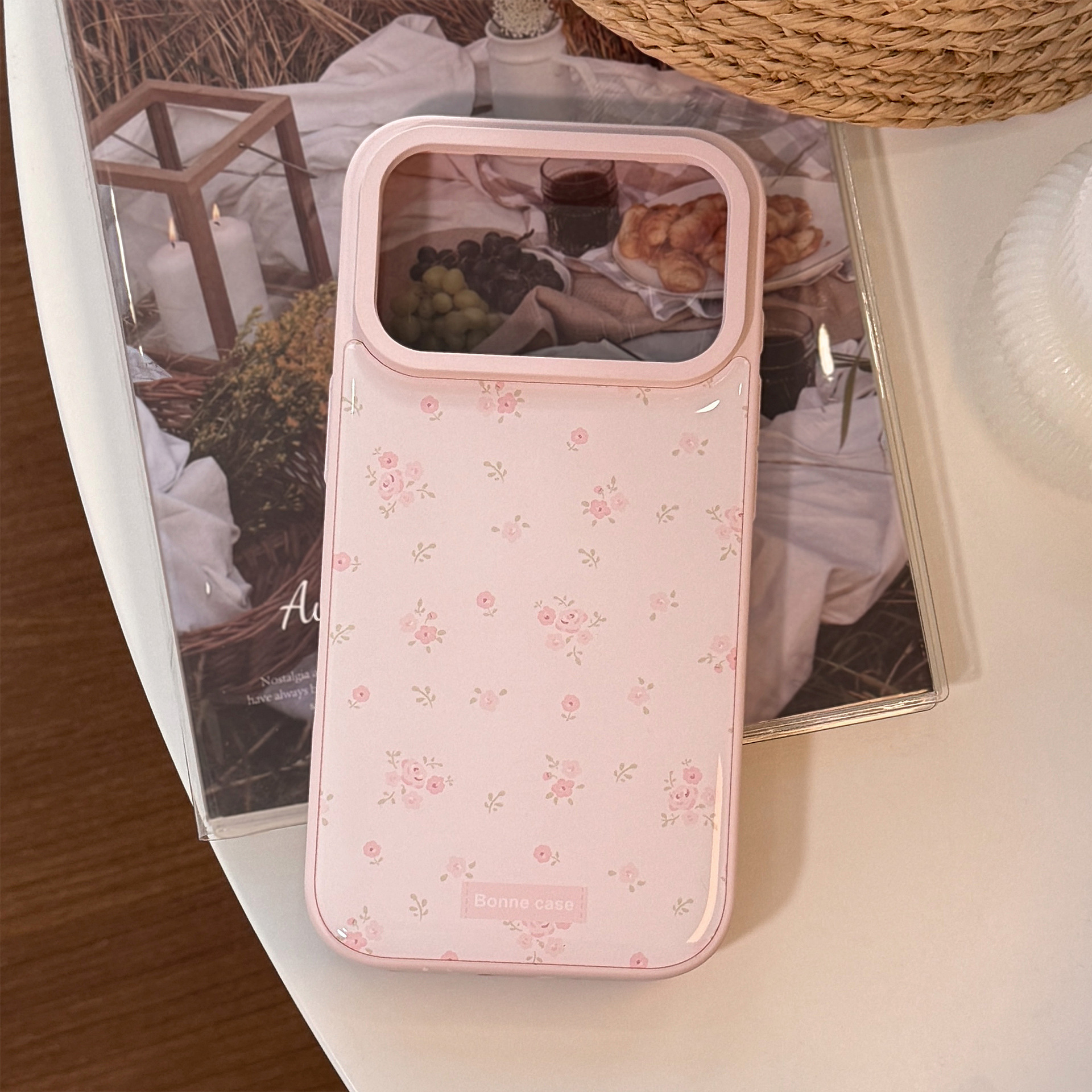 Korean Full Screen Flowers Dro - Phone Cases Korea ulasan dan harga