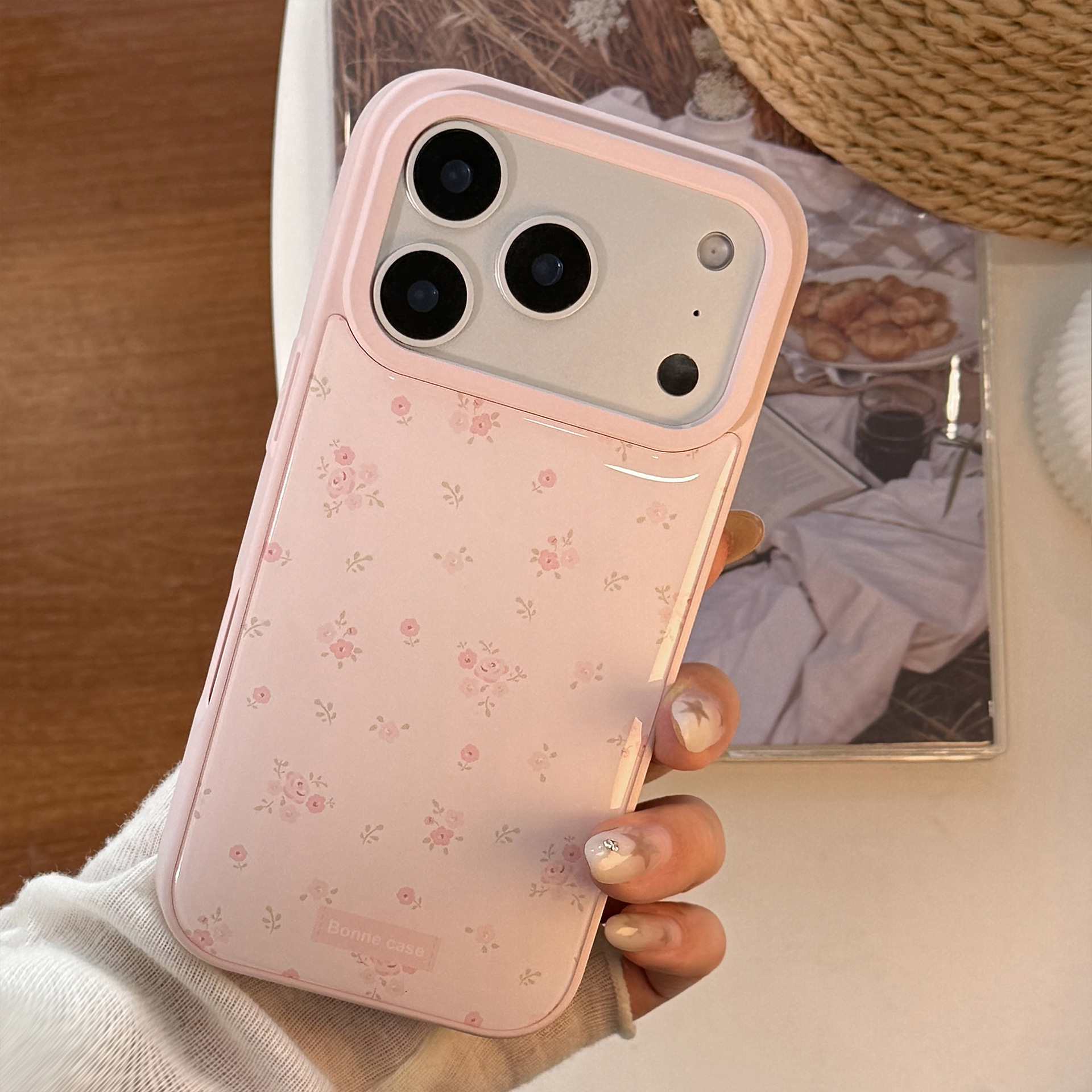 Korean Full Screen Flowers Dro - Phone Cases Korea ulasan dan harga