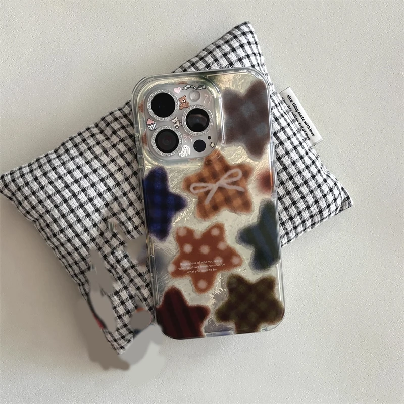 Korean Winter Cute Brown Check - Phone Cases Cute Iphone 14 ulasan dan harga