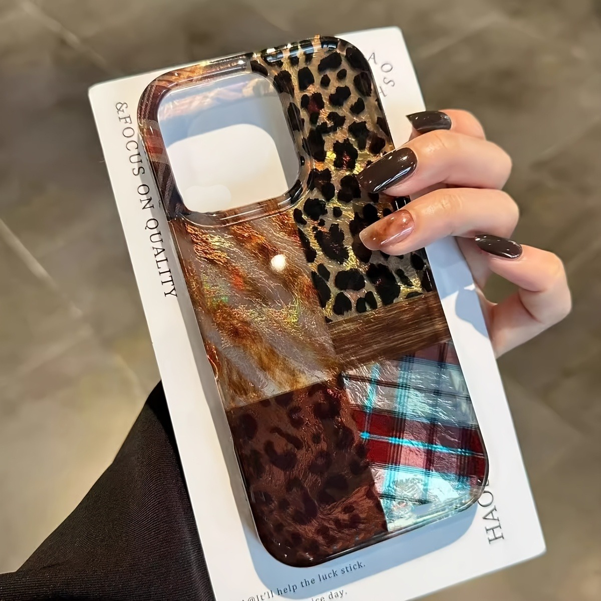 High-End Leopard Print And Tin - Phone Cases Designer ulasan dan harga