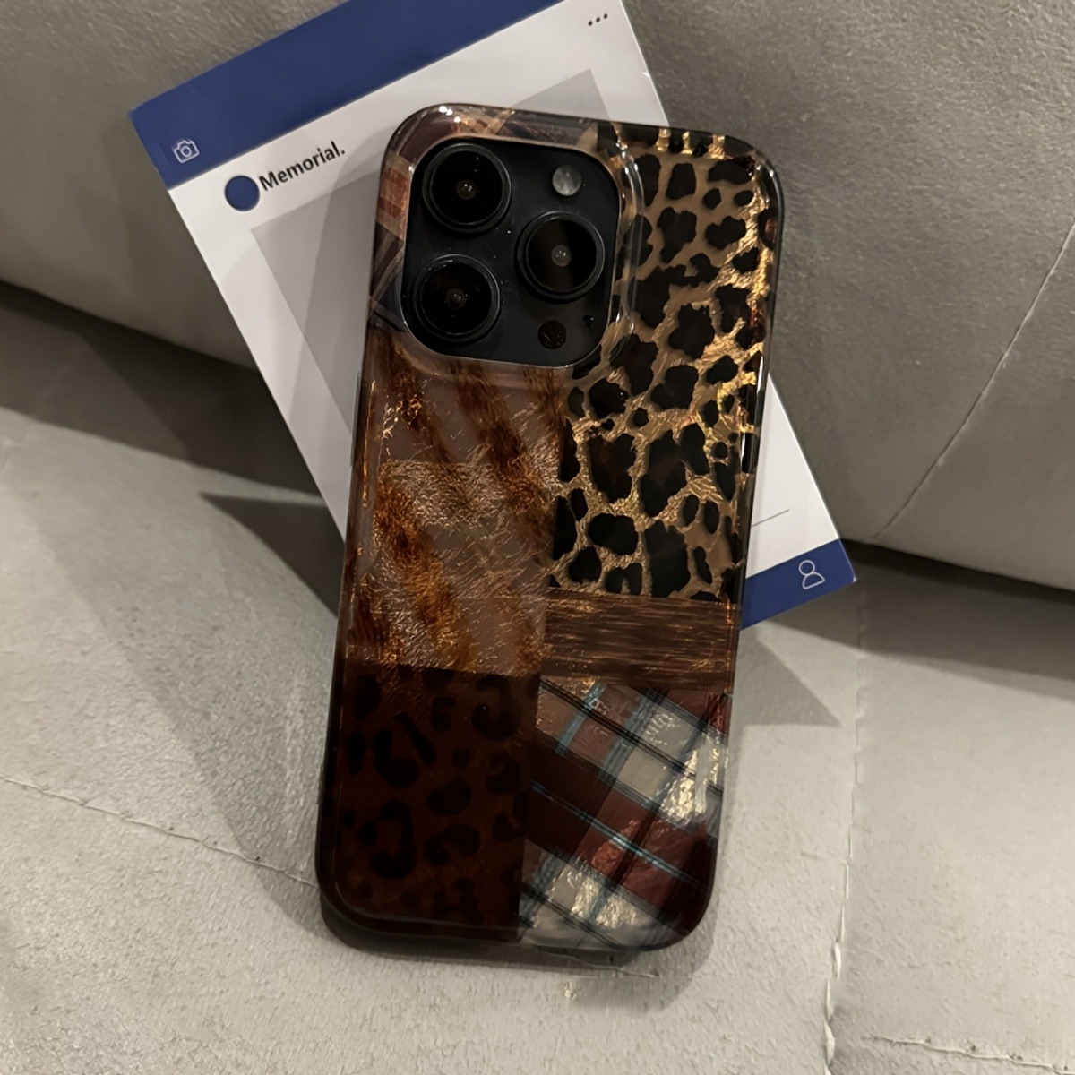 High-End Leopard Print And Tin - Phone Cases Designer ulasan dan harga