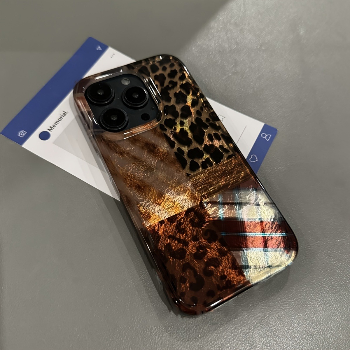 High-End Leopard Print And Tin - Phone Cases Designer ulasan dan harga