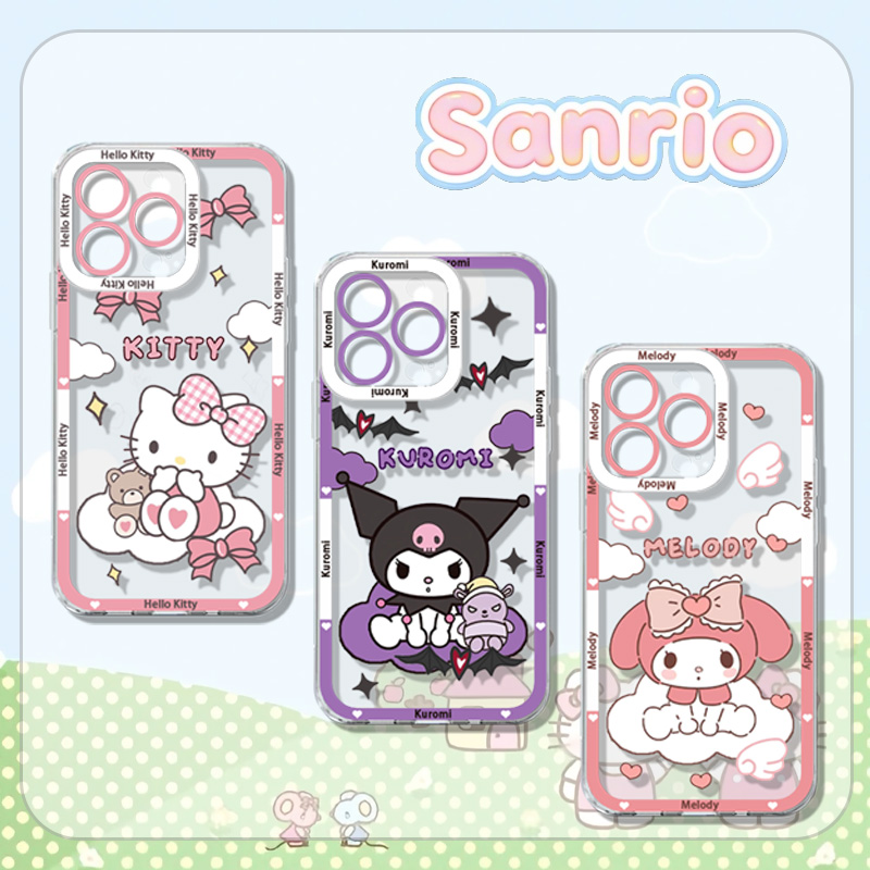 Sanrio Hello Kitty Melody Kuro - Phone Cases Cute Iphone 14 ulasan dan harga