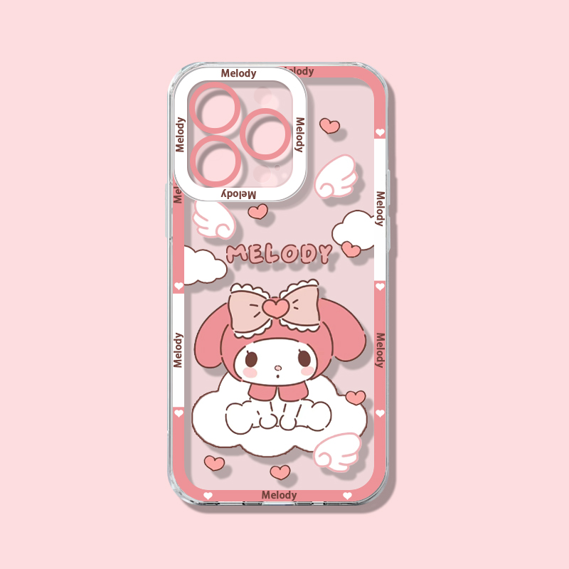Sanrio Hello Kitty Melody Kuro - Phone Cases Cute Iphone 14 ulasan dan harga