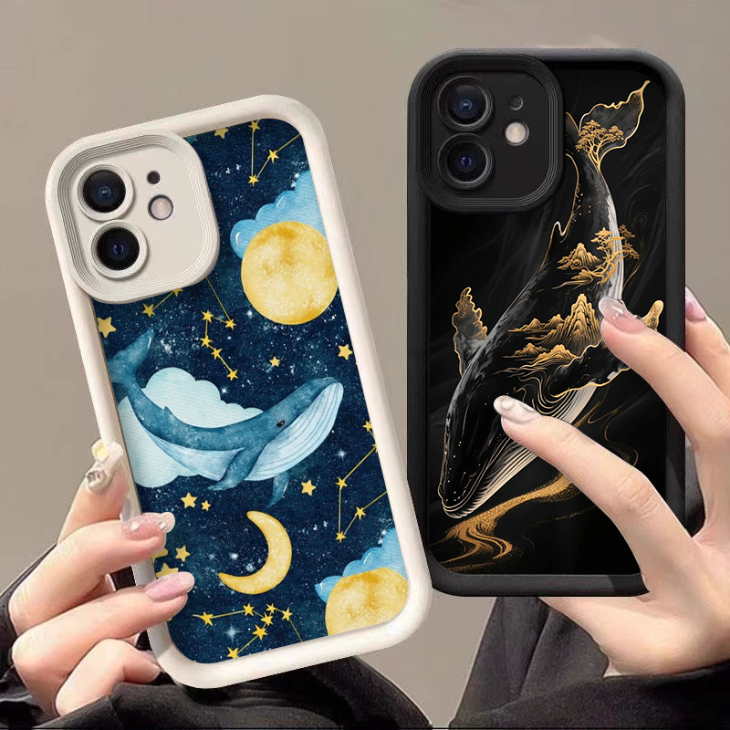 Retro Cartoon Starry Sky Blue  - Phone Cases Xiaomi 14T ulasan dan harga