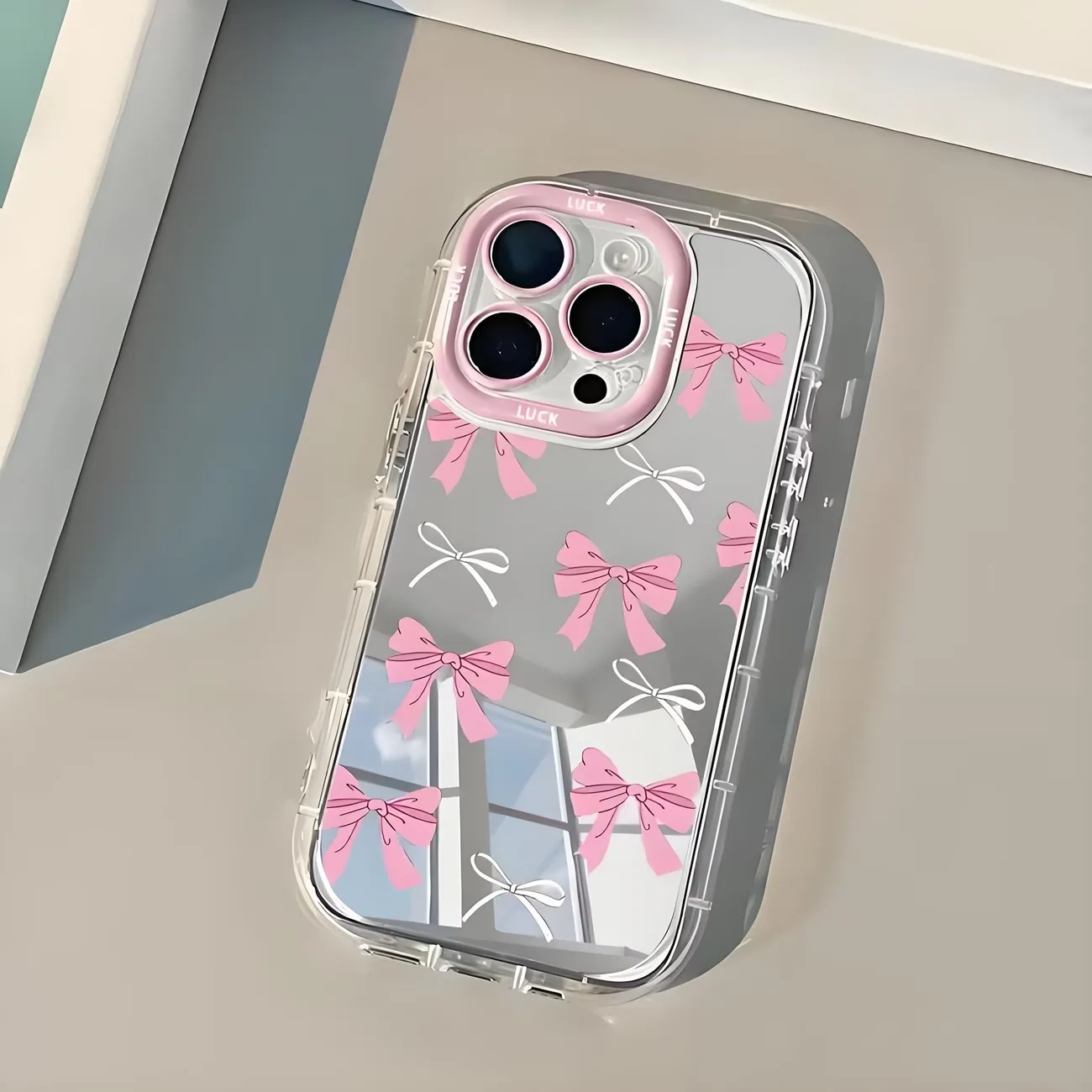 Simple Blue Pink Bow Girl Cute - Phone Cases Cute Iphone 14 ulasan dan harga