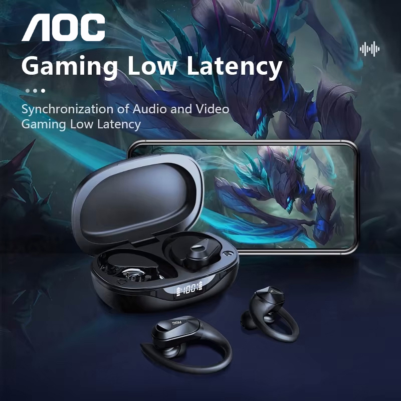 Choice AOC Sports Headset Wire - Phone Cases Video ulasan dan harga