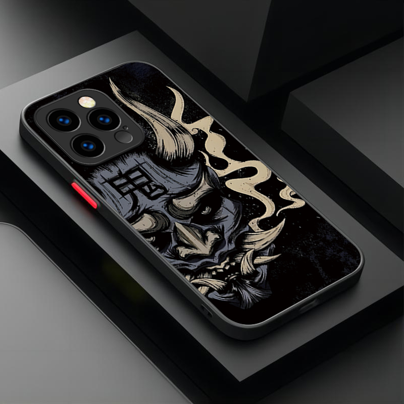 Samurai Hannya Mask Ghost Prin - Phone Cases Otterbox ulasan dan harga