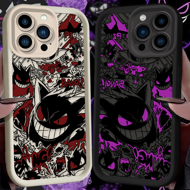 P-Pokemon Gengar Graffiti Phon - Phone Cases Iphone 16 Pro Max ulasan dan harga