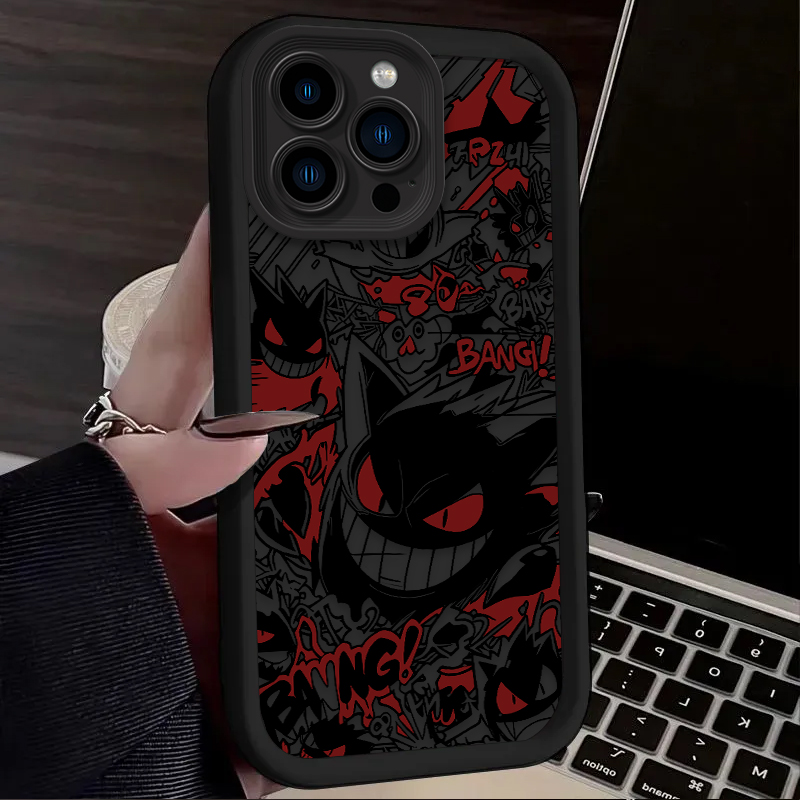 P-Pokemon Gengar Graffiti Phon - Phone Cases Iphone 16 Pro Max ulasan dan harga