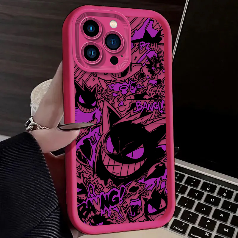P-Pokemon Gengar Graffiti Phon - Phone Cases Iphone 16 Pro Max ulasan dan harga
