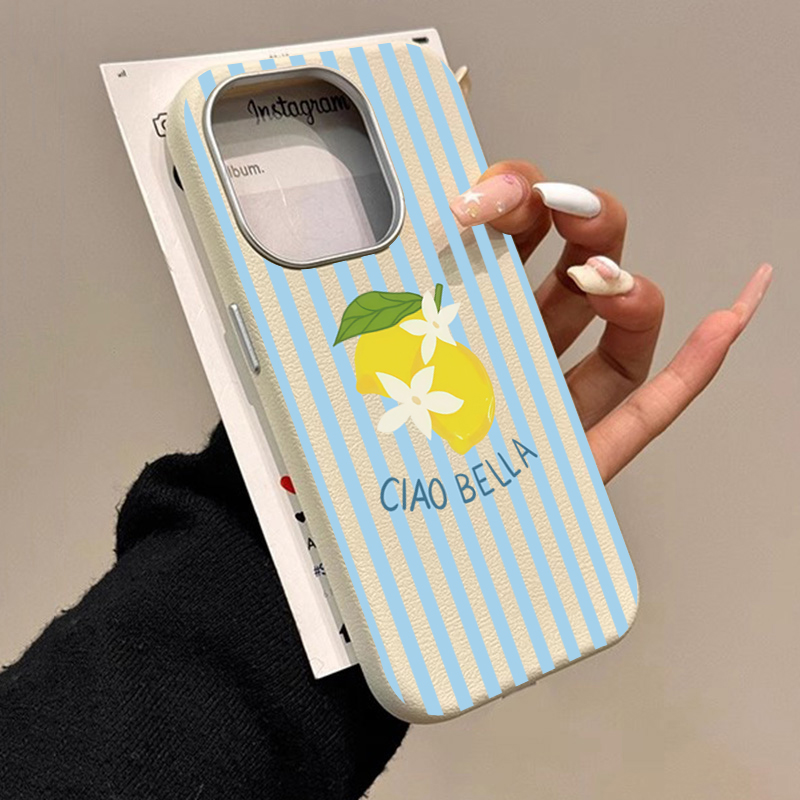 Lemon Striped Retro Design Sui - Phone Cases Xiaomi 14T ulasan dan harga