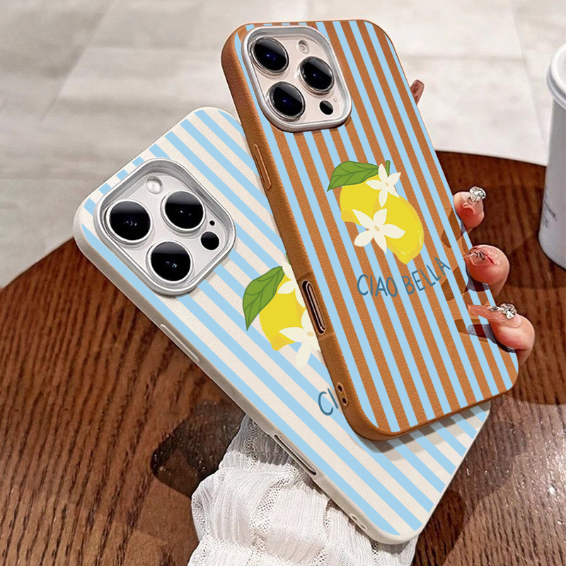 Lemon Striped Retro Design Sui - Phone Cases Xiaomi 14T ulasan dan harga