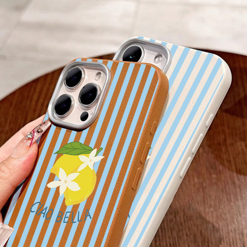 Lemon Striped Retro Design Sui - Phone Cases Xiaomi 14T ulasan dan harga