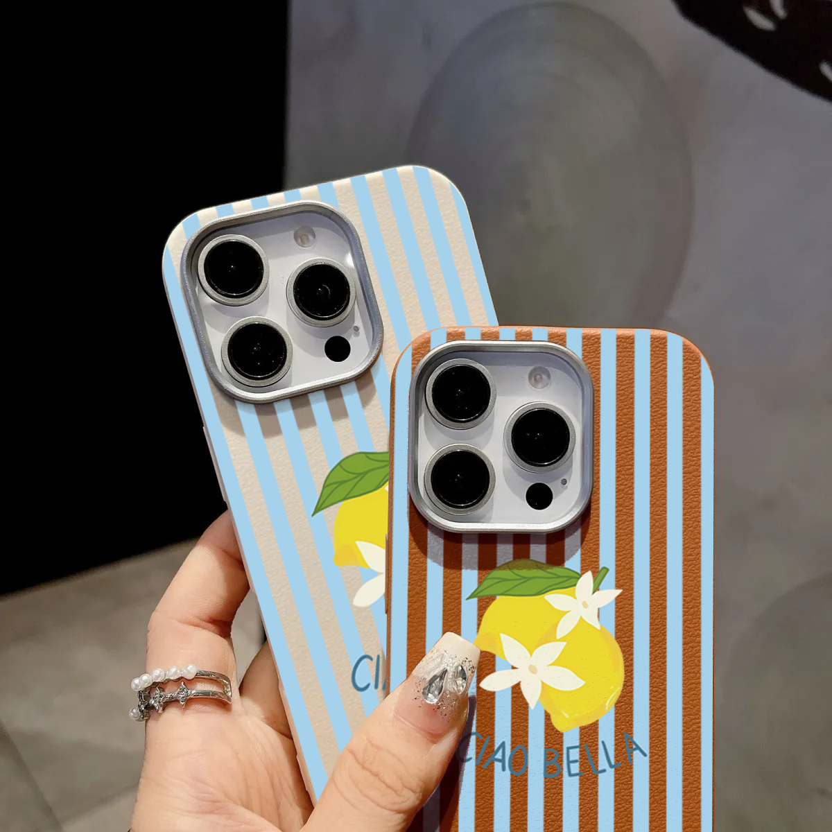 Lemon Striped Retro Design Sui - Phone Cases Xiaomi 14T ulasan dan harga
