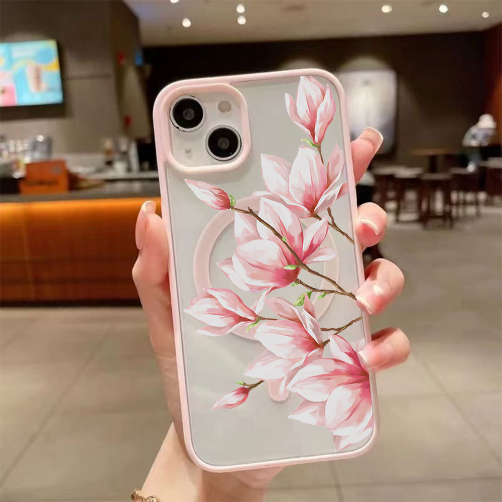 Fashion Flower Magnetic Phone  - Phone Cases Trending ulasan dan harga