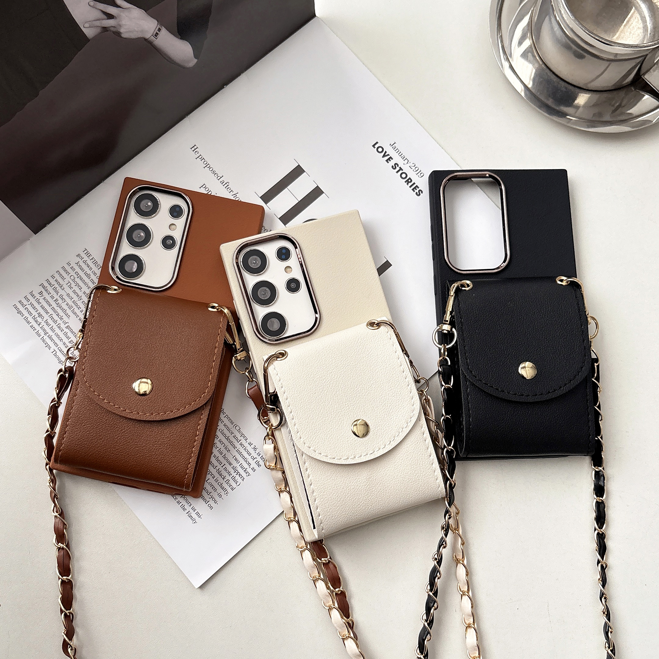 Crossbody Wallet Card Slot Pho - Phone Cases With Wallet ulasan dan harga