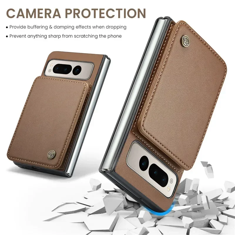 Magnetic Flip Leather Phone Ca - Phone Cases With Wallet On Back ulasan dan harga