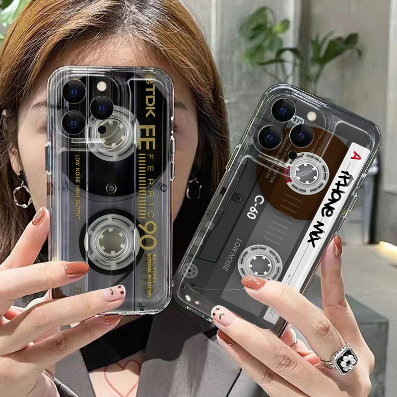 Retro Cassette Tape Phone Case - Phone Cases Xiaomi 14T ulasan dan harga
