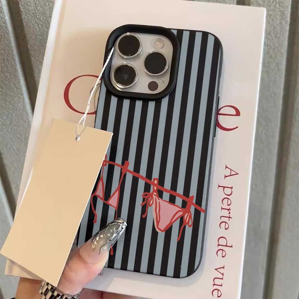 Blue White Striped Bikini Phon - Phone Cases Otterbox ulasan dan harga