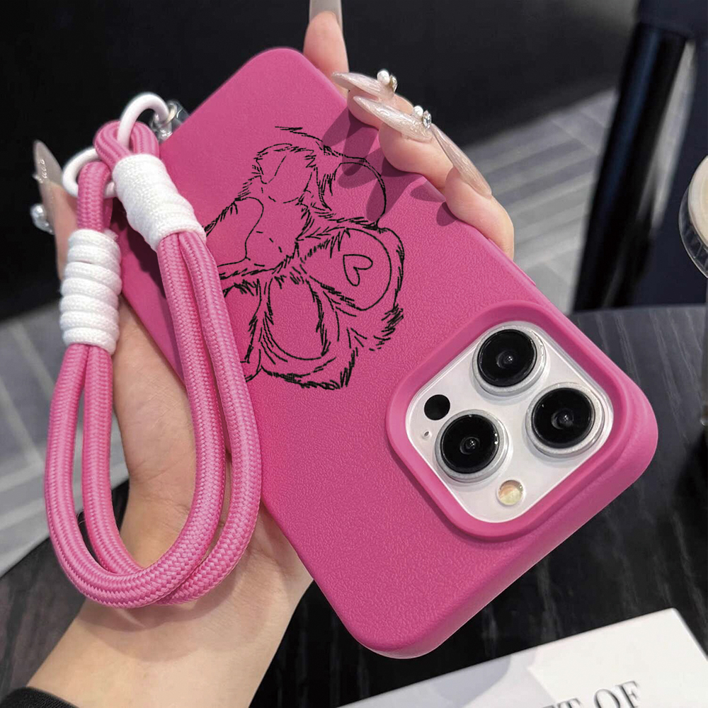 Amiable Dog Paw Beans INS Hand - Phone Cases With Straps ulasan dan harga