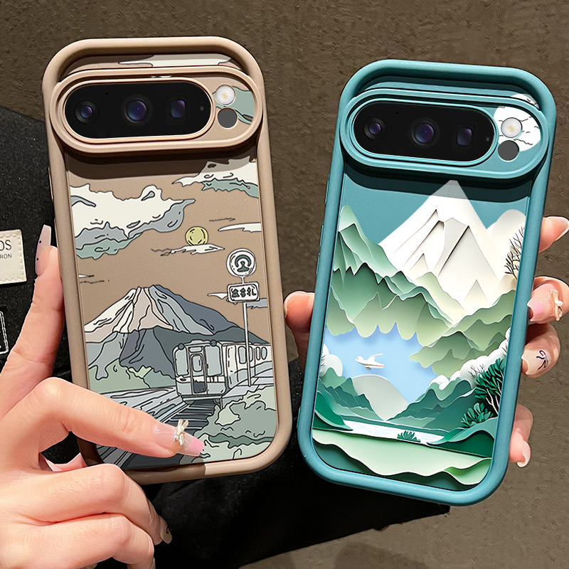 Mountain Road Patterned Phone  - Phone Cases Google Pixel 10 ulasan dan harga