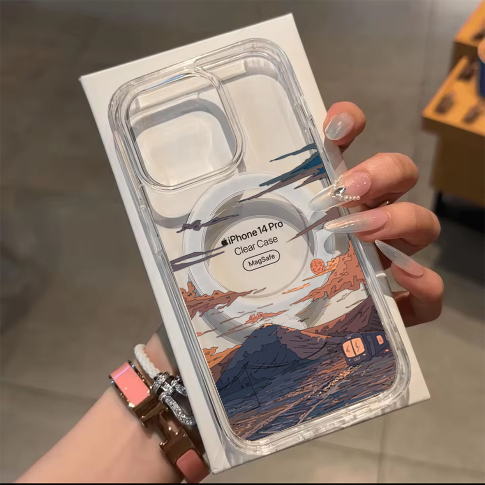 Sunset Pattern Fashion Phone C - Phone Cases Trending ulasan dan harga