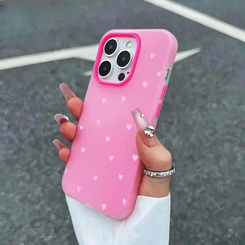 Small Fresh Pink Heart Jelly C - Phone Cases Xiaomi 14T ulasan dan harga