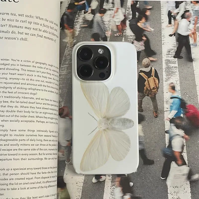 Trendy Ins Beautiful White But - Phone Cases Trending ulasan dan harga