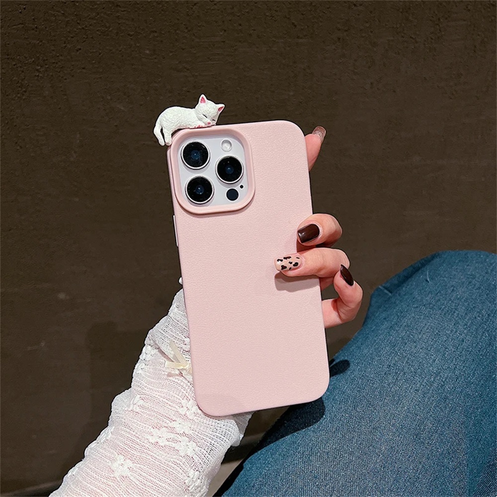 Cute 3D Cat Korea Lovely Case  - Phone Cases Cute Iphone 14 ulasan dan harga