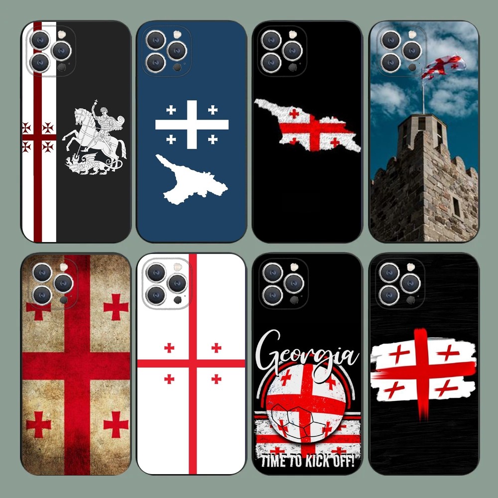 Georgia Flag  Phone Case For i - Phone Cases Usa ulasan dan harga