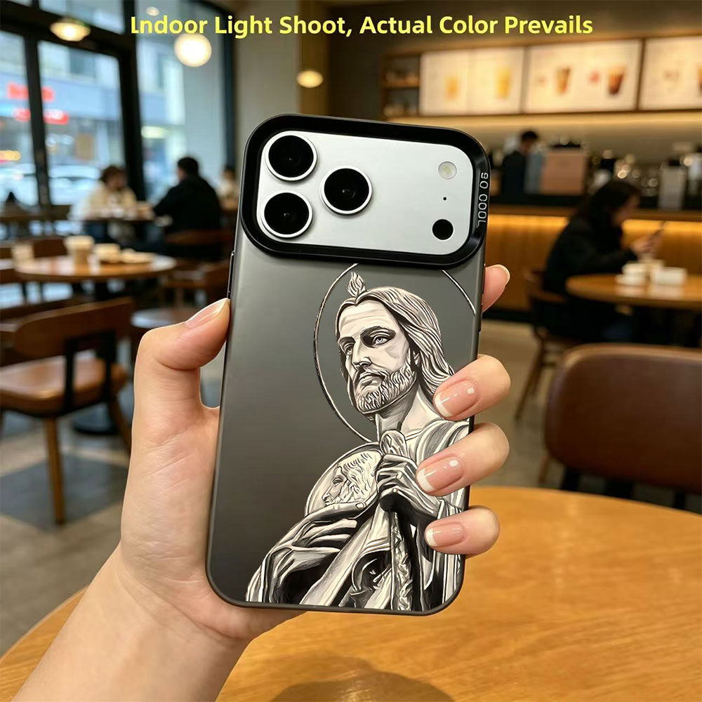 San Judas Tadeo Pattern Design - Phone Cases Iphone 16 Pro Max ulasan dan harga