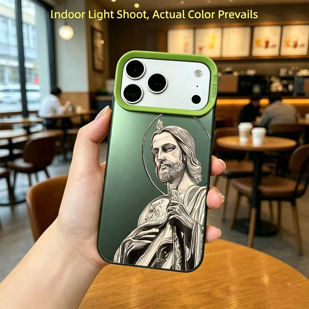 San Judas Tadeo Pattern Design - Phone Cases Iphone 16 Pro Max ulasan dan harga