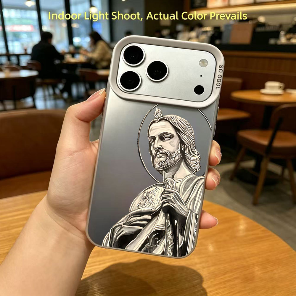San Judas Tadeo Pattern Design - Phone Cases Iphone 16 Pro Max ulasan dan harga