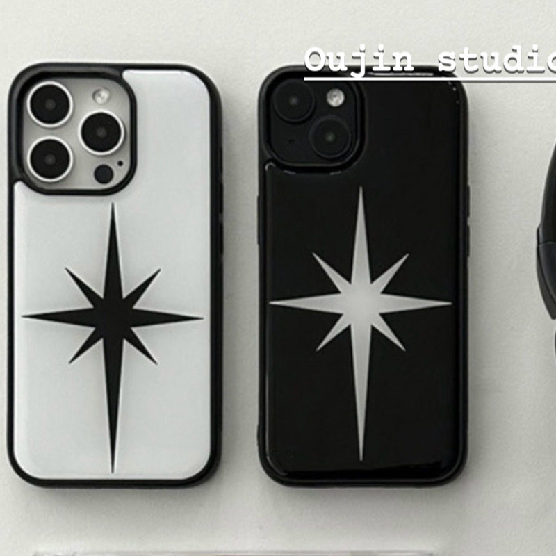 Korean Fashion Black & White S - Phone Cases Trending ulasan dan harga