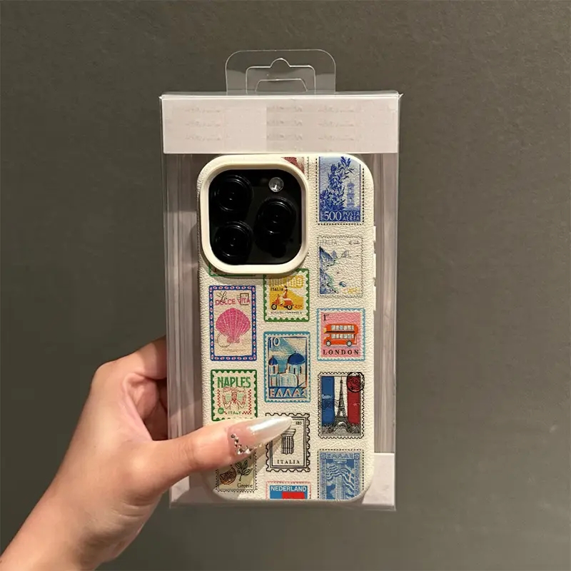 Vibrant Retro Stamp Lichee Des - Phone Cases Designer ulasan dan harga