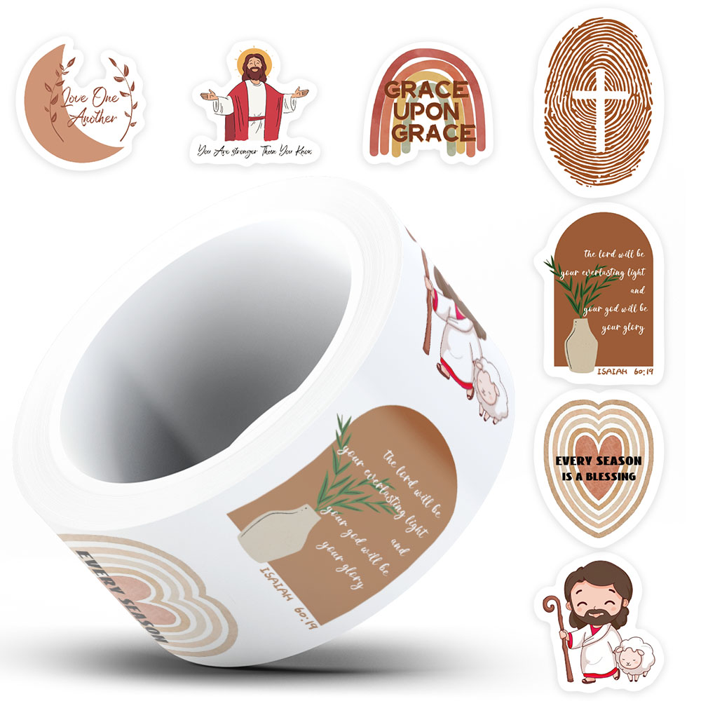 500pcs Jesus Bible Sticker For - Phone Cases Jesus ulasan dan harga