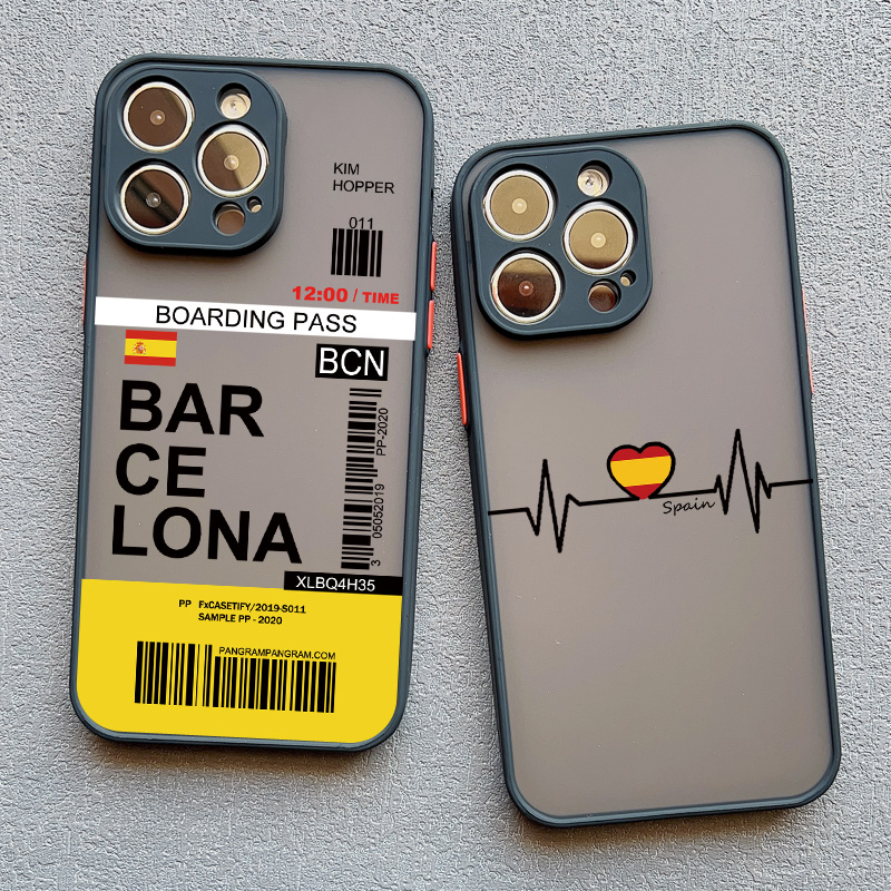 Fashion Spain Map Plane Travel - Phone Cases Usa ulasan dan harga